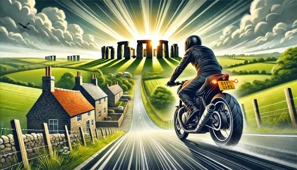 Motorradreise England